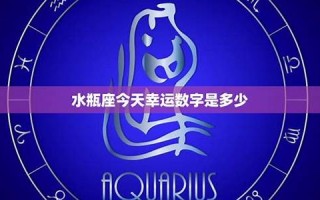 水瓶座幸运数字