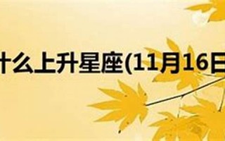 10月16日是什么星座(9月16日是什么星座)