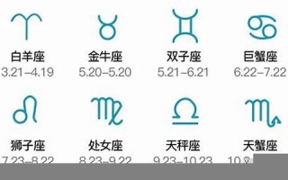 星座月份表 12星座配对(星座月份表 12星座配对阳历)